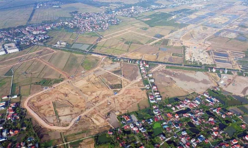  Hình ảnh Sân bay Gia Bình đang xây dựng